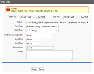Start/End Times and Timezones in Resource Scheduling and Time Entry