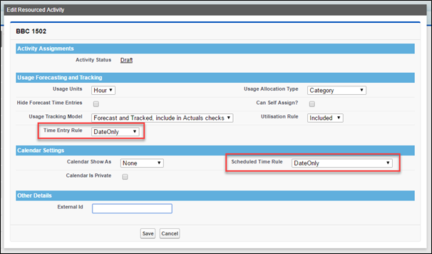 Start/End Times and Timezones in Resource Scheduling and Time Entry