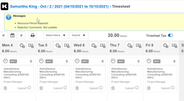 Period Management: Kimble Config Directory