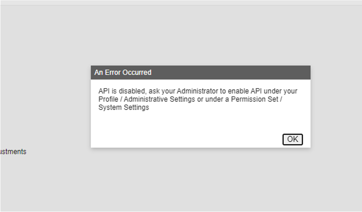API Access for AJAX Requests to enable Data Loading on Pages