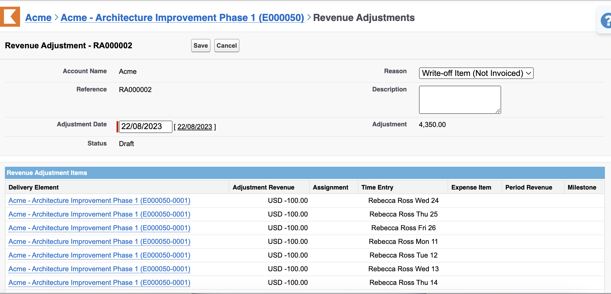 Modifying an Approved/Dispatched Invoice